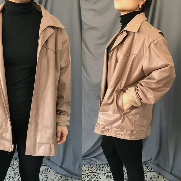 Vintage Other - Vintage 1970s H bar C ranchwear jacket beige Med